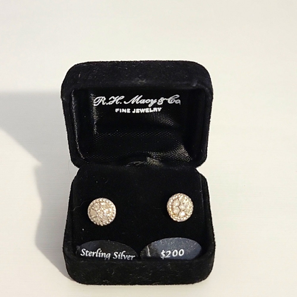 Sterling silver earrings